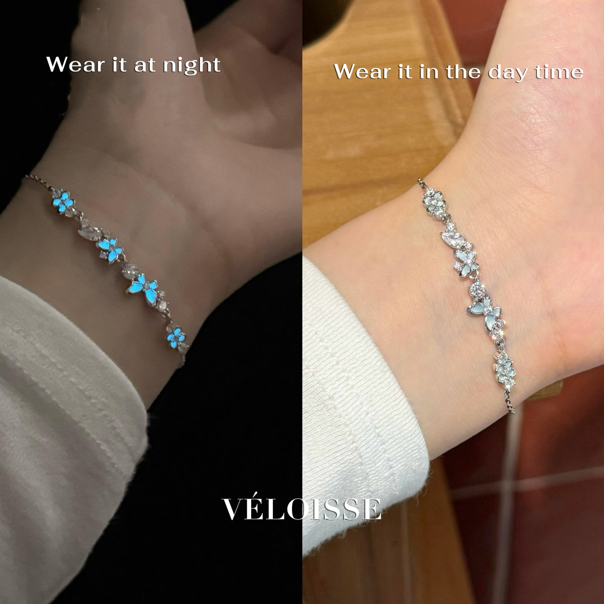 Stellar Dream Garden Butterfly Bracelet