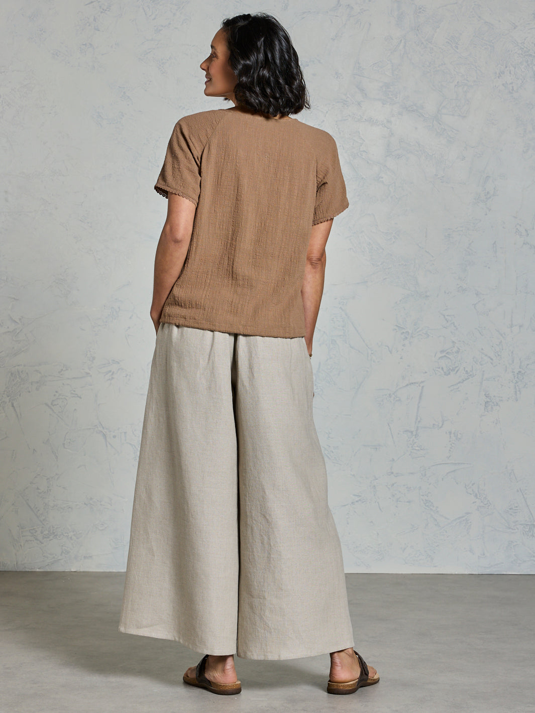 Daisy Cotton Blouse Cinnamon