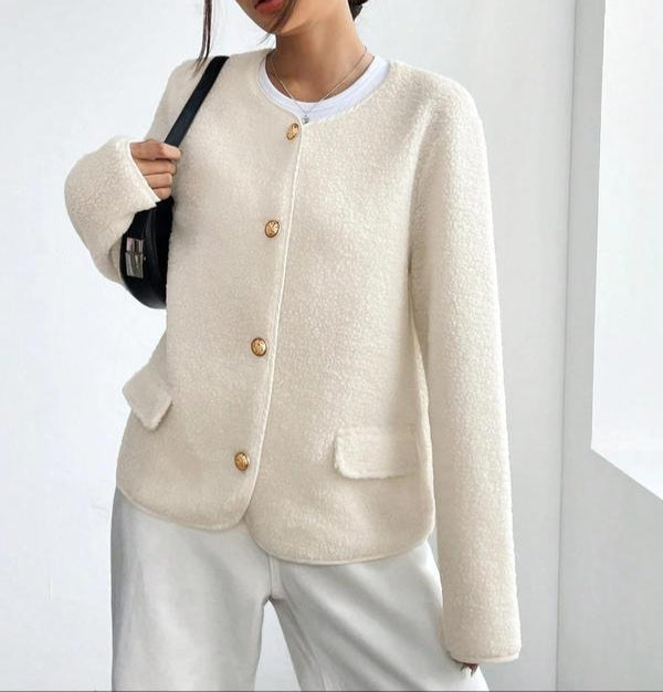 The Quinn Boucle Coat