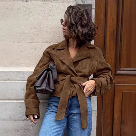 The Margot Tie-waist Coat