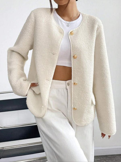The Quinn Boucle Coat