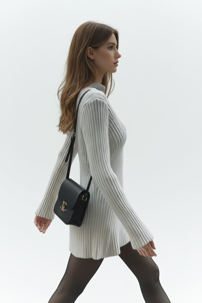 The Ivy Rib Knit Dress