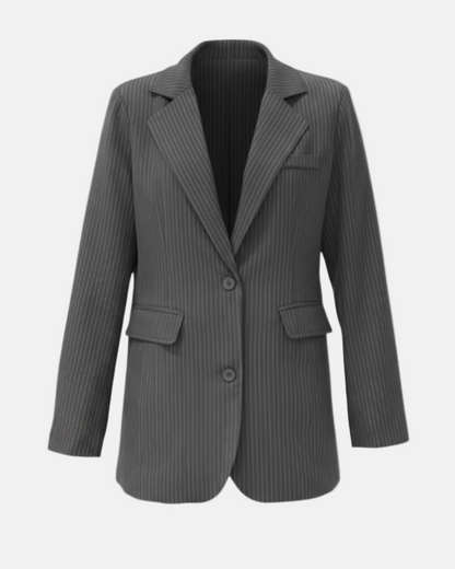The River Pinstripe Blazer