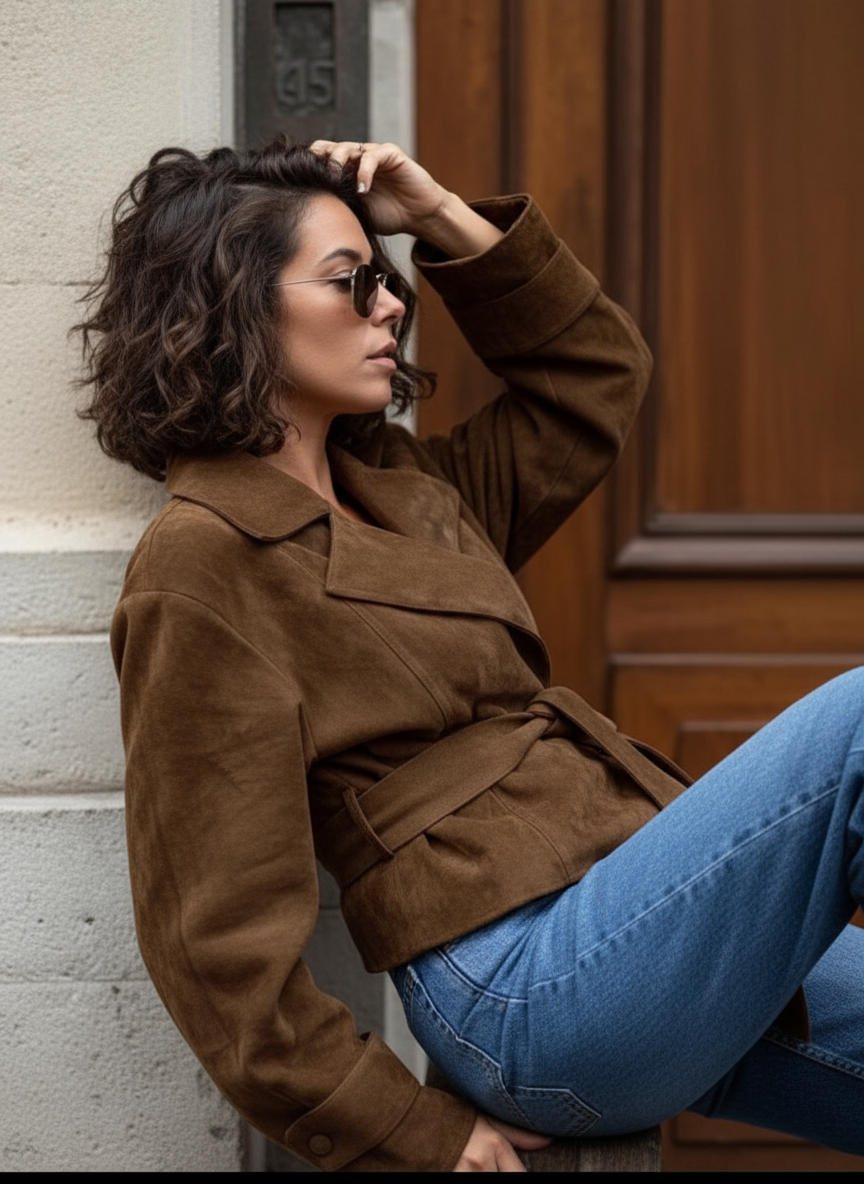 The Margot Tie-waist Coat