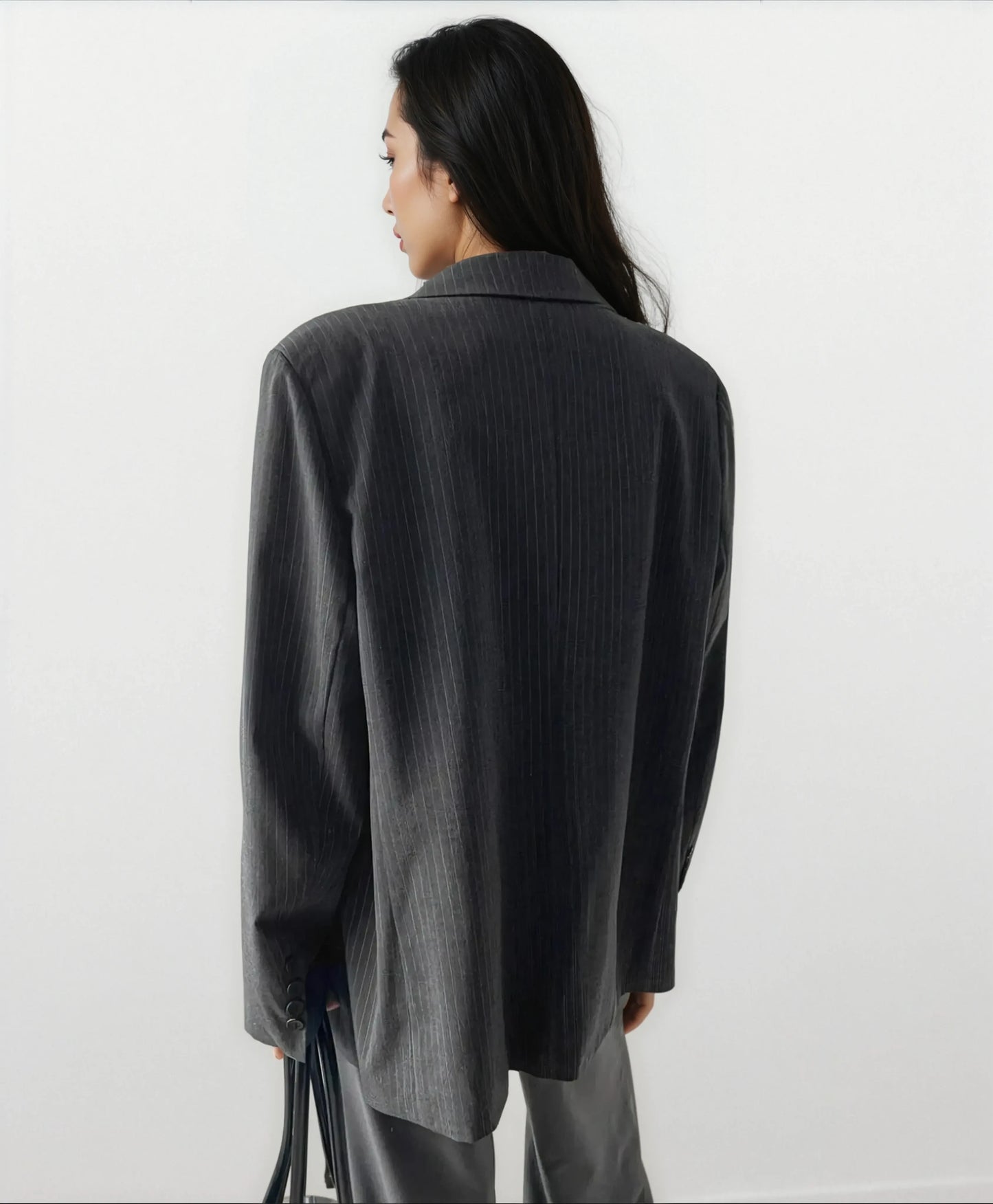 The River Pinstripe Blazer