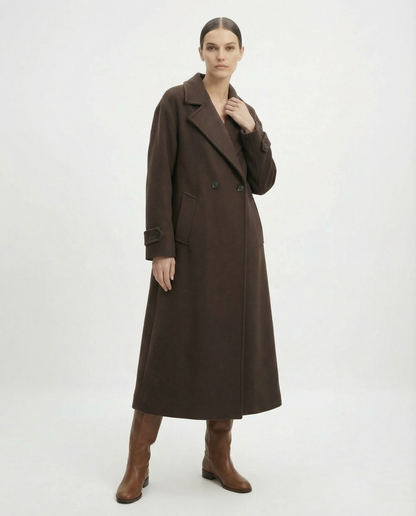 Chocolate Maxi Coat