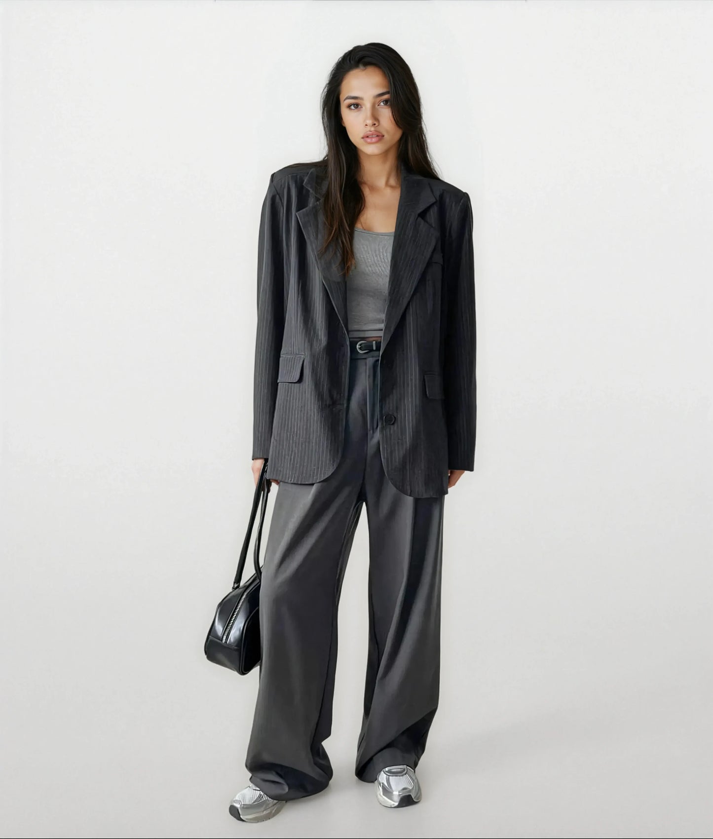 The River Pinstripe Blazer