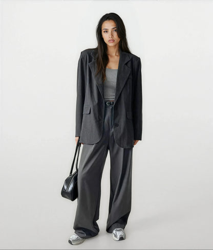 The River Pinstripe Blazer