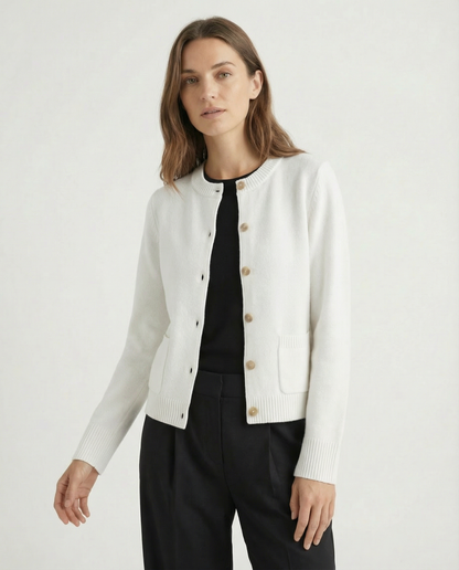 Harlow Wool Knit Cardi