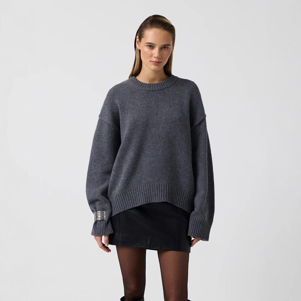 The Calista Relaxed Knit Top