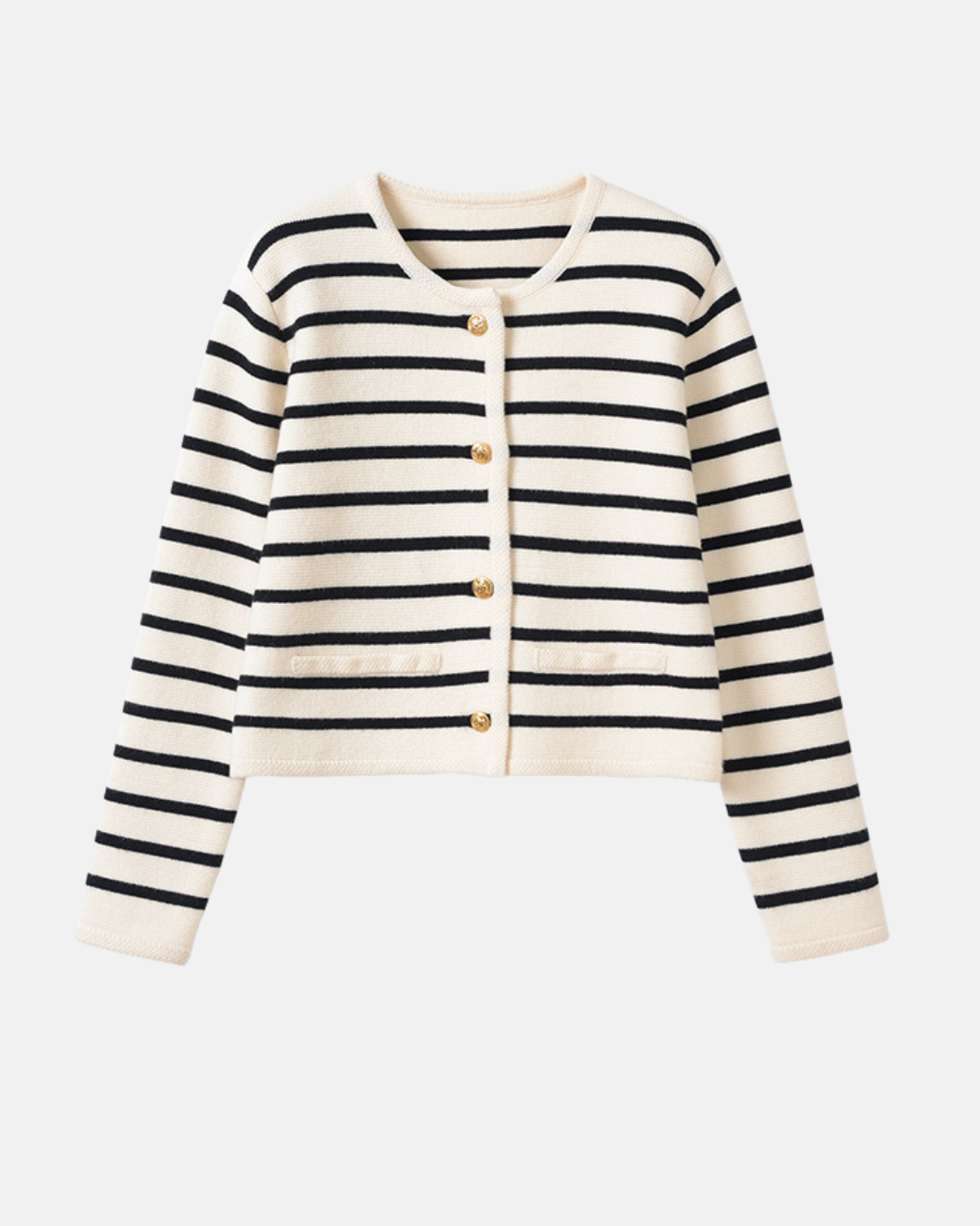 Lilah Cotton Stripe Cardi