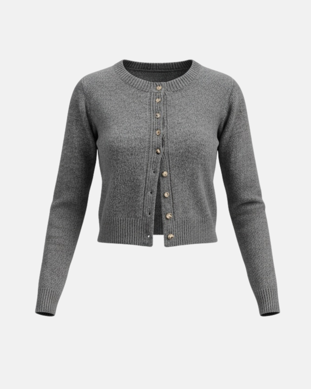 Short Knitted Cardigan
