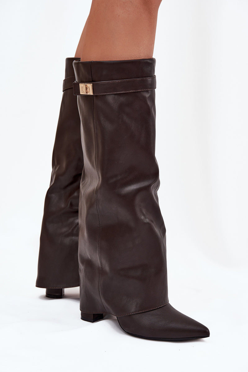 Lavista Leather knee high boots - Brown
