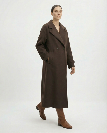 Chocolate Maxi Coat