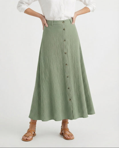 Kyra Flow A Line Skirt