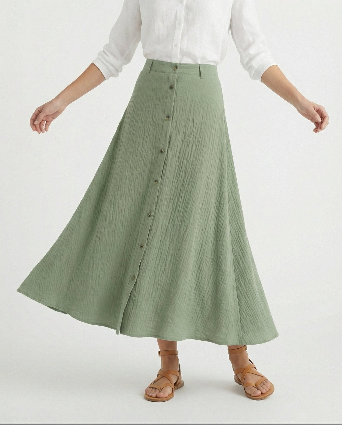 Kyra Flow A Line Skirt