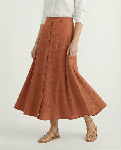 Kyra Flow A Line Skirt