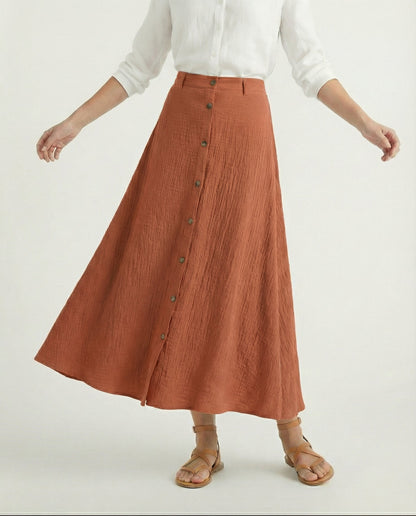 Kyra Flow A Line Skirt
