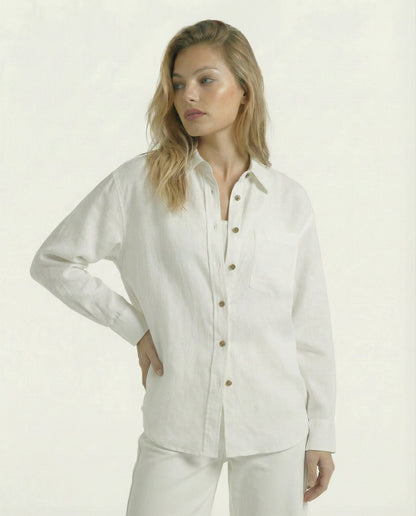 The Salerno 100% Linen Shirt