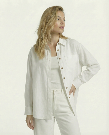 The Salerno 100% Linen Shirt