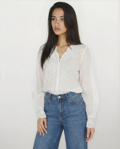 The Lirielle Cotton Blouse