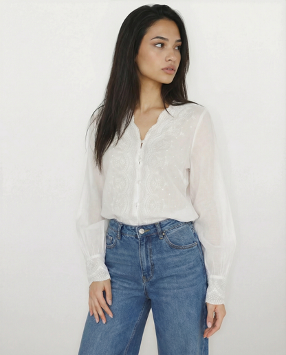 The Lirielle Cotton Blouse