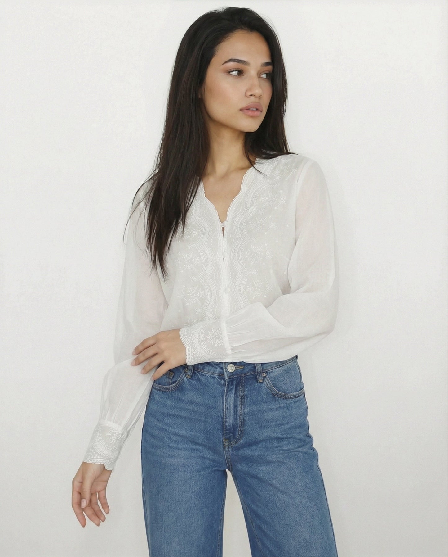 The Lirielle Cotton Blouse