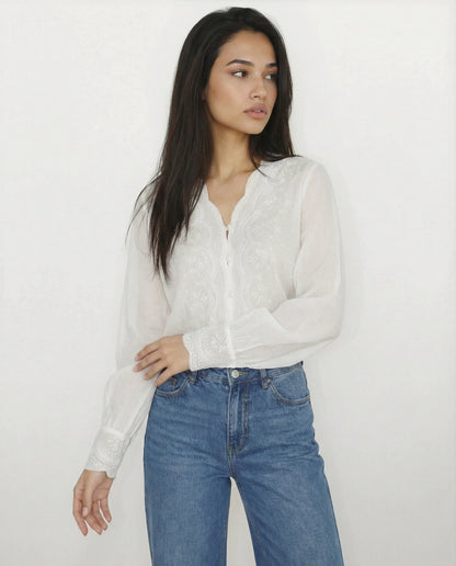 The Lirielle Cotton Blouse