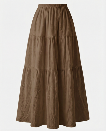 Noemi Cotton A-Line Skirt