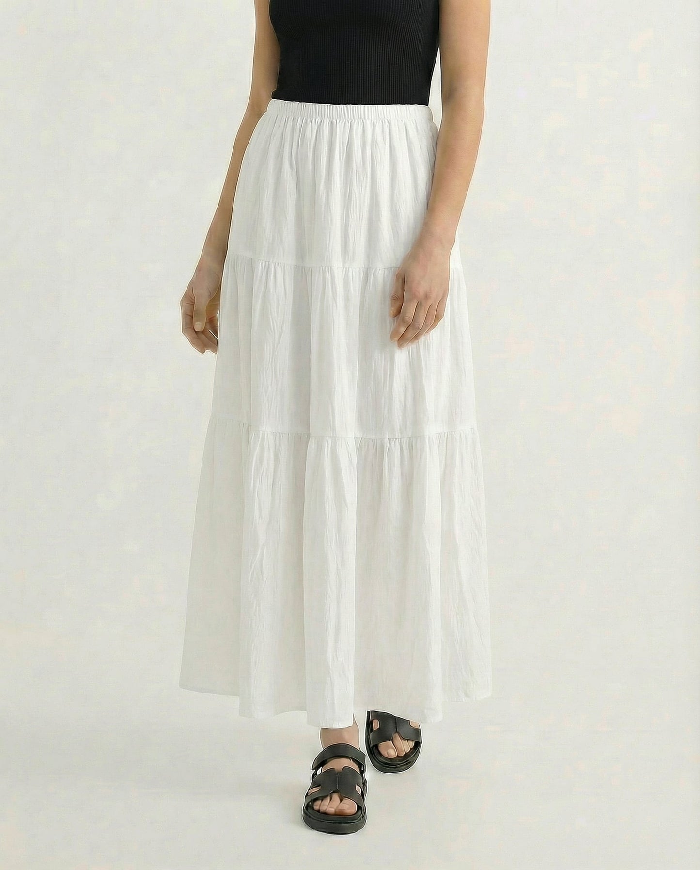 Noemi Cotton A-Line Skirt
