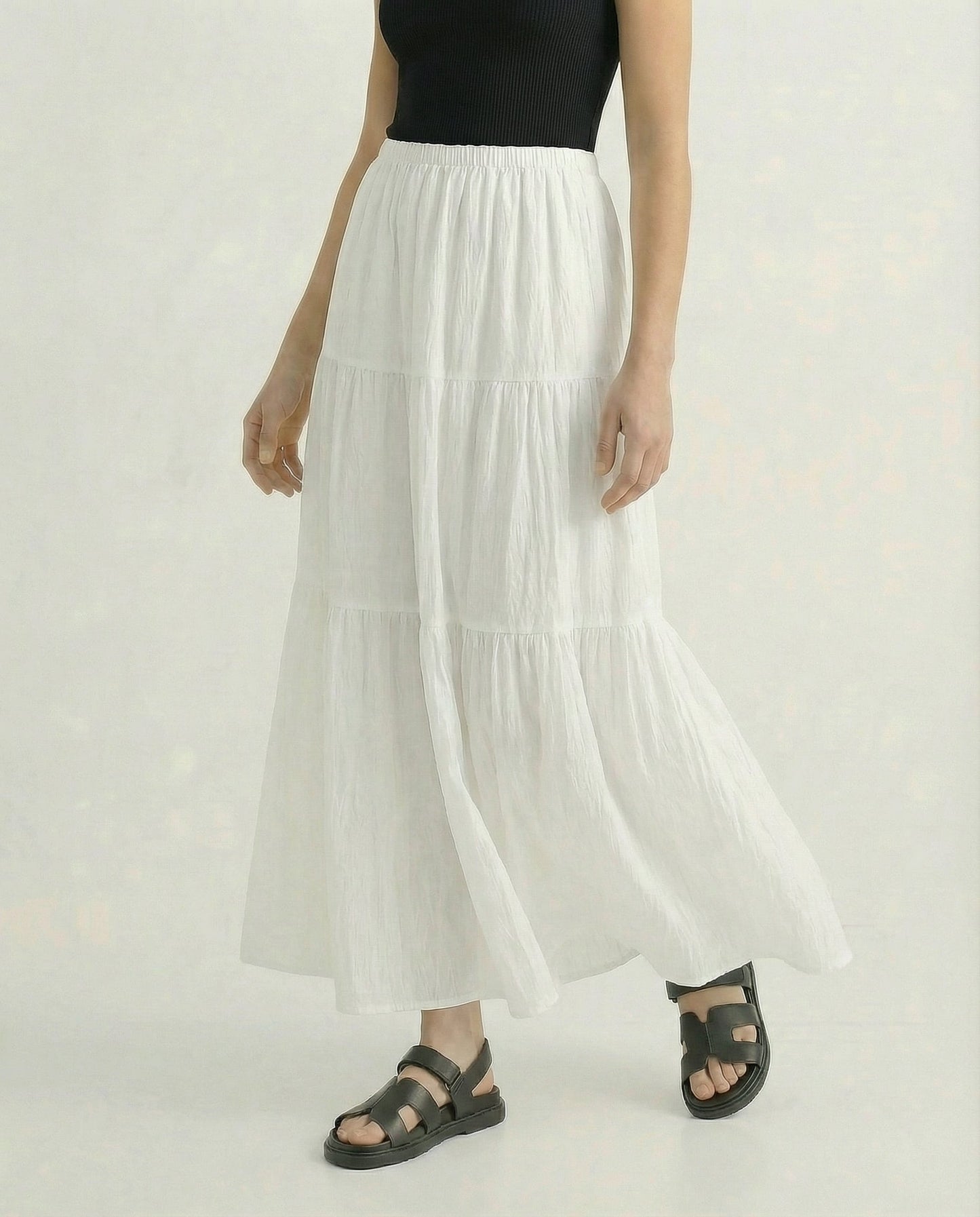 Noemi Cotton A-Line Skirt