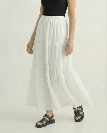 Noemi Cotton A-Line Skirt