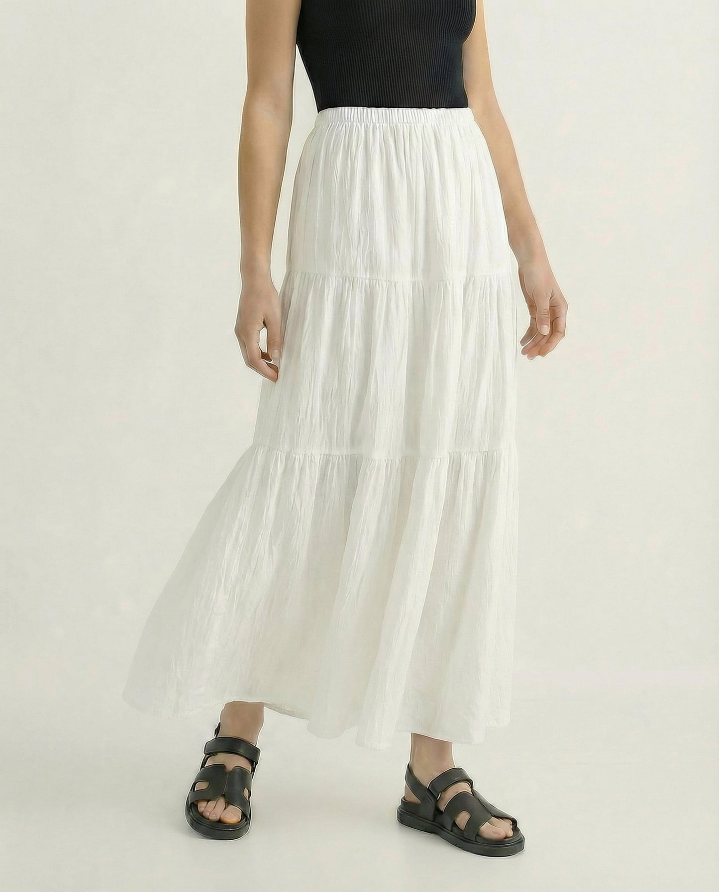 Noemi Cotton A-Line Skirt