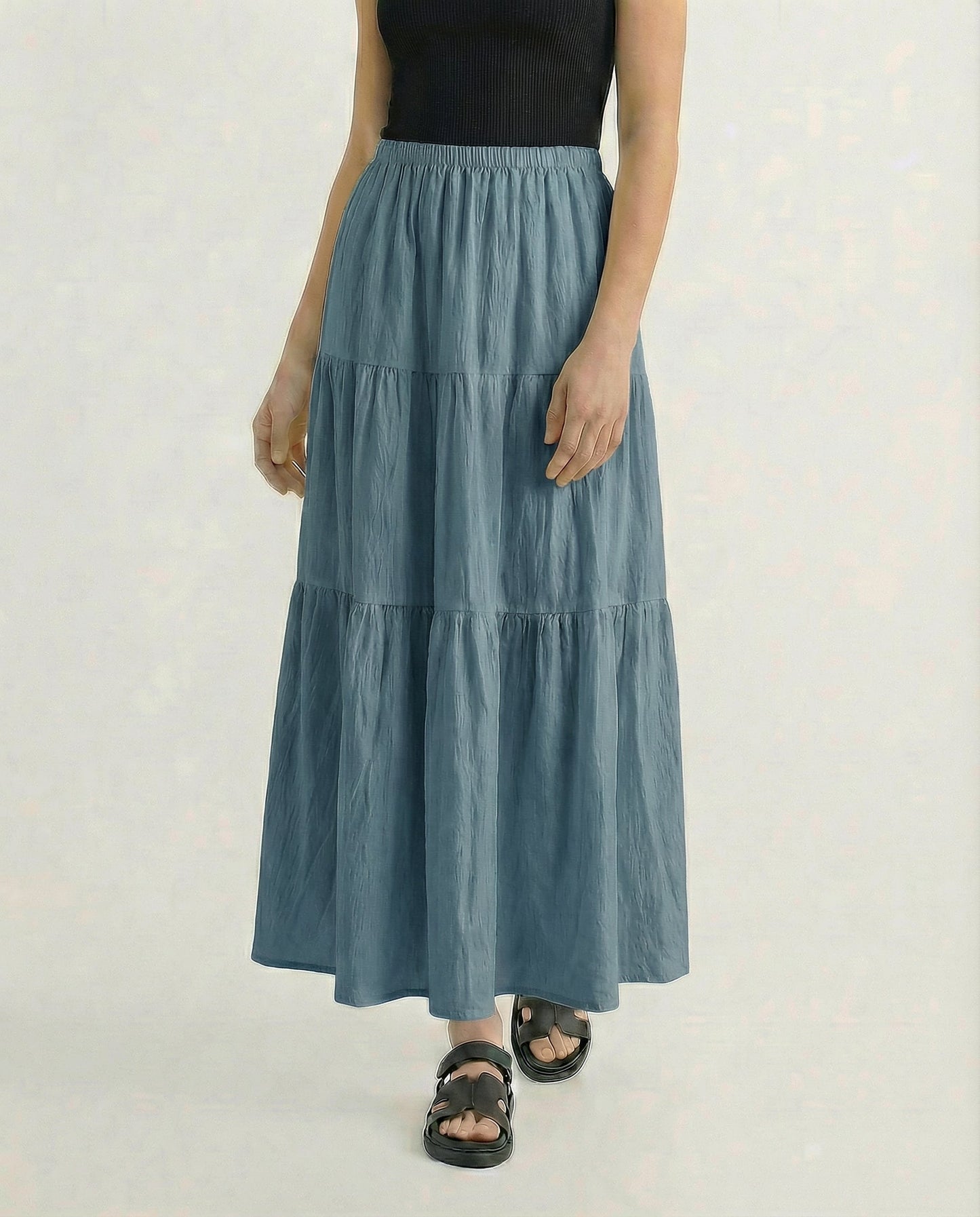 Noemi Cotton A-Line Skirt