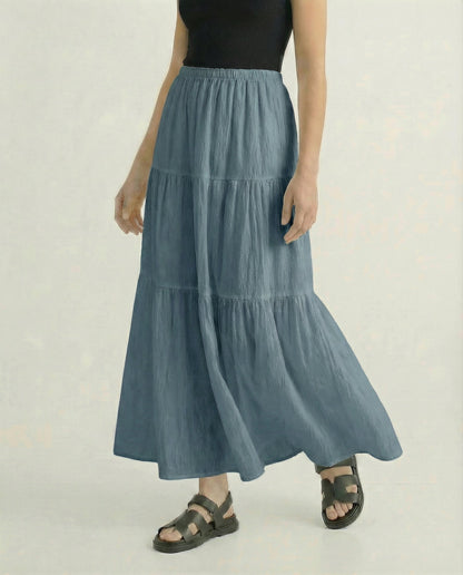 Noemi Cotton A-Line Skirt