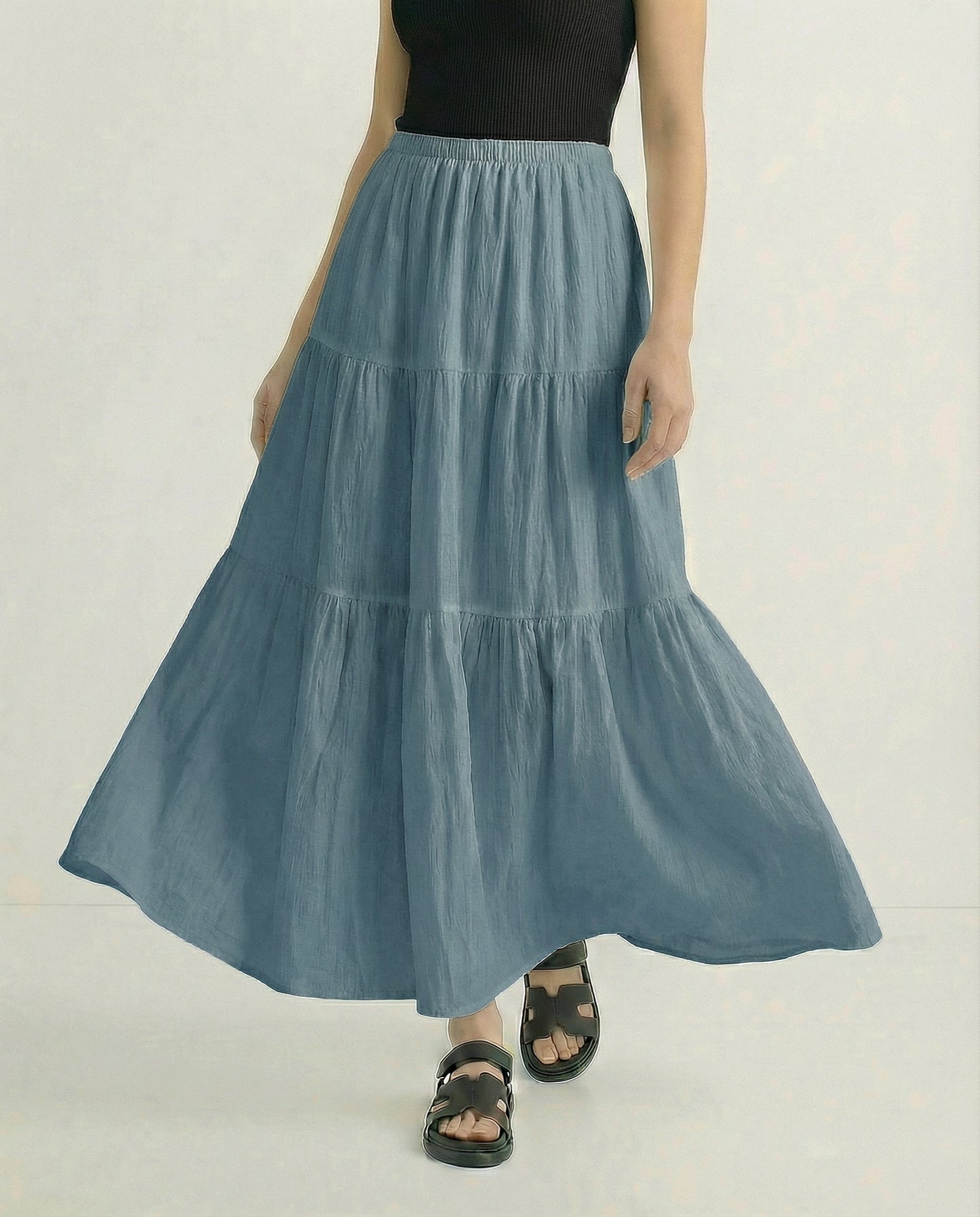 Noemi Cotton A-Line Skirt