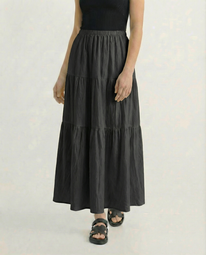 Noemi Cotton A-Line Skirt
