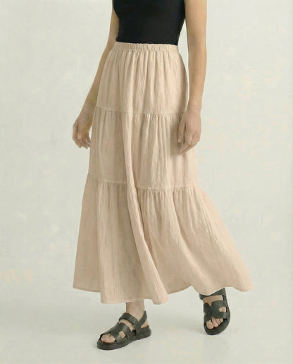 Noemi Cotton A-Line Skirt