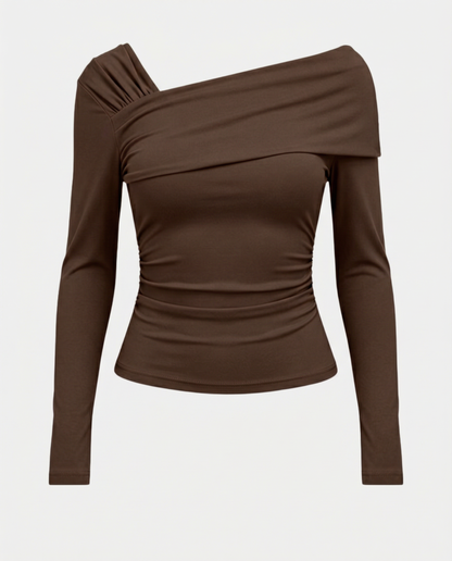 Elowyn Sleek Shoulder Top