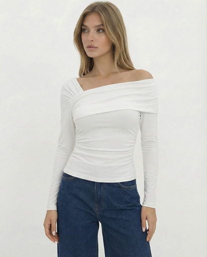 Elowyn Sleek Shoulder Top