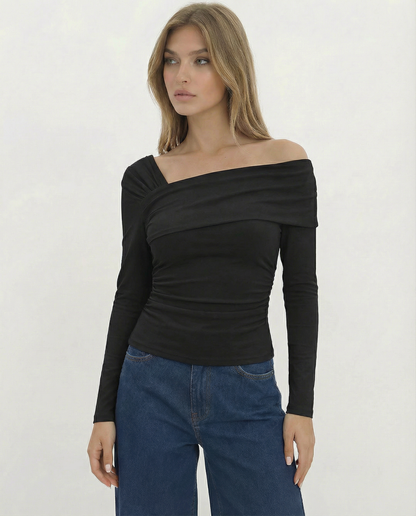 Elowyn Sleek Shoulder Top