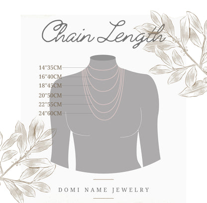 Handmade Birthstone Name Necklace, Personalized Name Necklace, Necklace with Birthstone, Christmas Gift for Her, Women Gift for Wedding