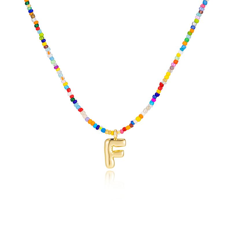 Colorful Letter Necklace