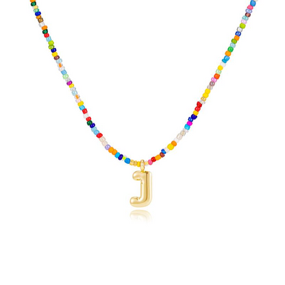 Colorful Letter Necklace