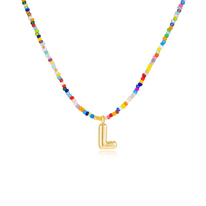 Colorful Letter Necklace
