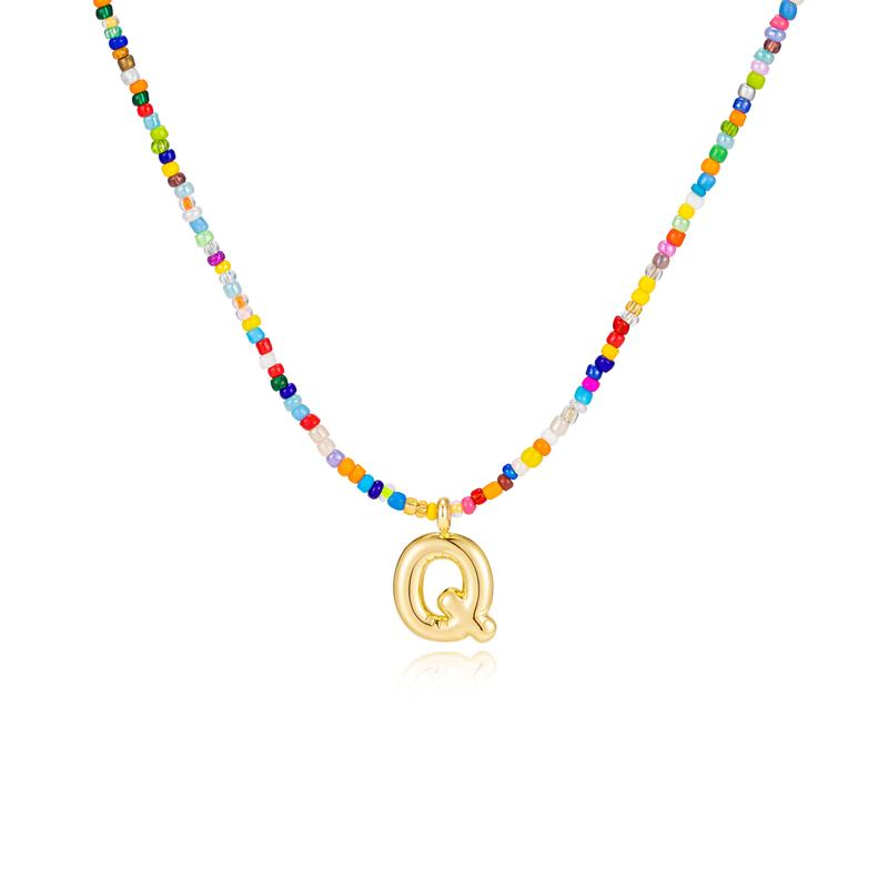 Colorful Letter Necklace