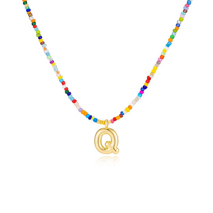 Colorful Letter Necklace