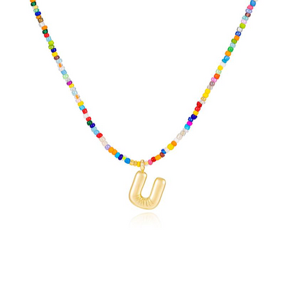 Colorful Letter Necklace