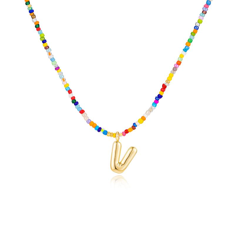 Colorful Letter Necklace