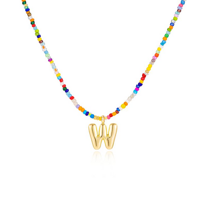 Colorful Letter Necklace